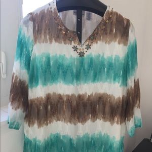 Alfred dunner Elegant women’slight, fresh  size L